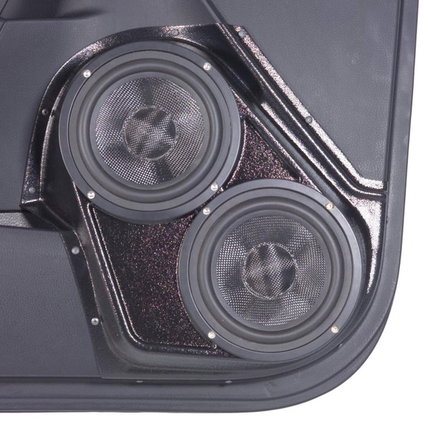  DOWN4SOUND PODS | DUAL 6.5" LOWER FRONT DOOR SPEAKER PODS FOR THE 2014-2019 TOYOTA COROLLA 