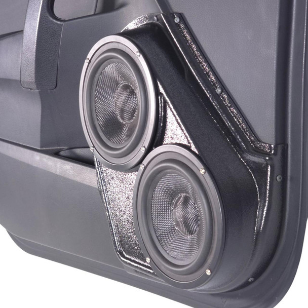  DOWN4SOUND PODS | DUAL 6.5" LOWER FRONT DOOR SPEAKER PODS FOR THE 2014-2019 TOYOTA COROLLA 