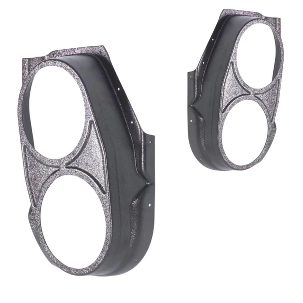 DOWN4SOUND PODS | DUAL 8" FRONT DOOR SPEAKER PODS FOR THE 2015-2020 FORD F-150 & 2017-2022 F-250 & F-350 