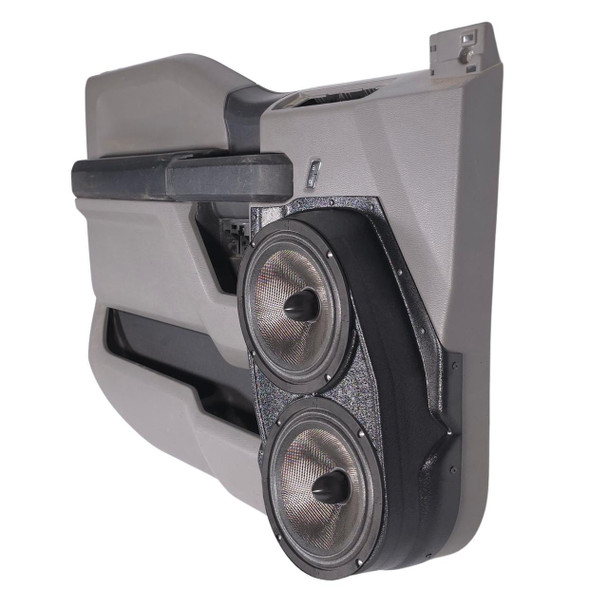  DOWN4SOUND PODS | DUAL 8" FRONT DOOR SPEAKER PODS FOR THE 2015-2020 FORD F-150 & 2017-2022 F-250 & F-350 