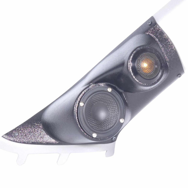 DOWN4SOUND PODS | 3.5" + 2" LOWER A-PILLAR SPEAKER PODS FOR THE 2016-2025 CHEVROLET MALIBU 