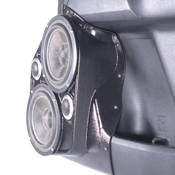  DOWN4SOUND PODS | DUAL 6.5" + DUAL 2" FRONT DOOR SPEAKER PODS FOR THE 2016-2023 TOYOTA TACOMA 