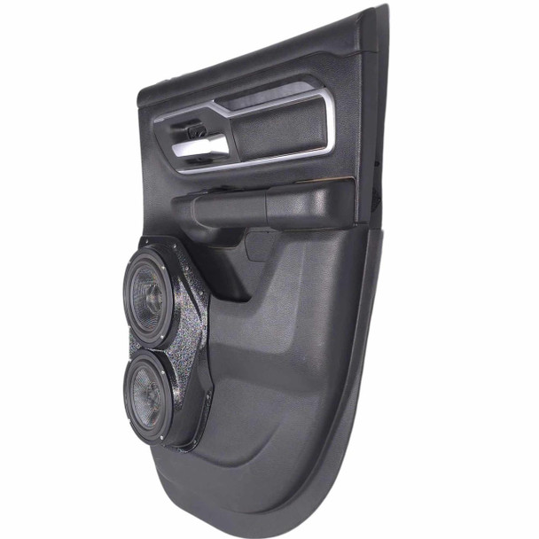  DOWN4SOUND PODS | DUAL 6.5" REAR DOOR SPEAKER PODS FOR THE 2019-2026 DODGE RAM *EXTENDED CAB* 