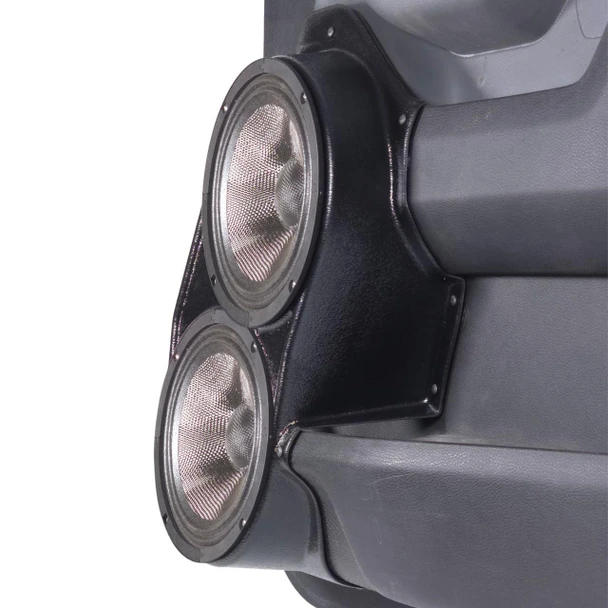  DOWN4SOUND PODS | DUAL 8" FRONT DOOR SPEAKER PODS FOR THE 2019-2026 DODGE RAM 