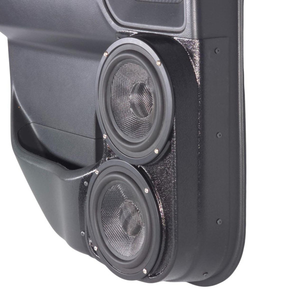  DOWN4SOUND PODS | DUAL 6.5" REAR DOOR SPEAKER PODS FOR THE 2022-2025 NISSAN FRONTIER 