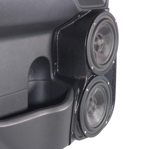  DOWN4SOUND PODS | DUAL 6.5" REAR DOOR SPEAKER PODS FOR THE 2022-2025 NISSAN FRONTIER 