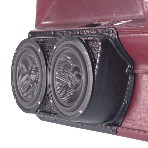  DOWN4SOUND PODS | DUAL 6.5" FRONT DOOR SPEAKER PODS FOR THE 1978-1987 PONTIAC GRAND PRIX, 1978-1983 CHEVROLET MALIBU, OLDSMOBILE CUTLASS, 1982-1986 PONTIAC BONNEVILLE, 1982-1987 BUICK REGAL G-BODY *FITS 4-DOOR MODELS ONLY* 