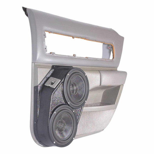  DOWN4SOUND PODS | DUAL 6.5" REAR DOOR SPEAKER PODS FOR THE 1992-1996 CHEVROLET CAPRICE IMPALA SS 