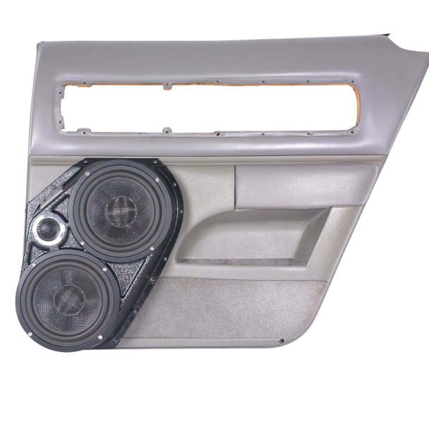  DOWN4SOUND PODS | DUAL 6.5" + 2" REAR DOOR SPEAKER PODS FOR THE 1992-1996 CHEVROLET CAPRICE IMPALA SS 