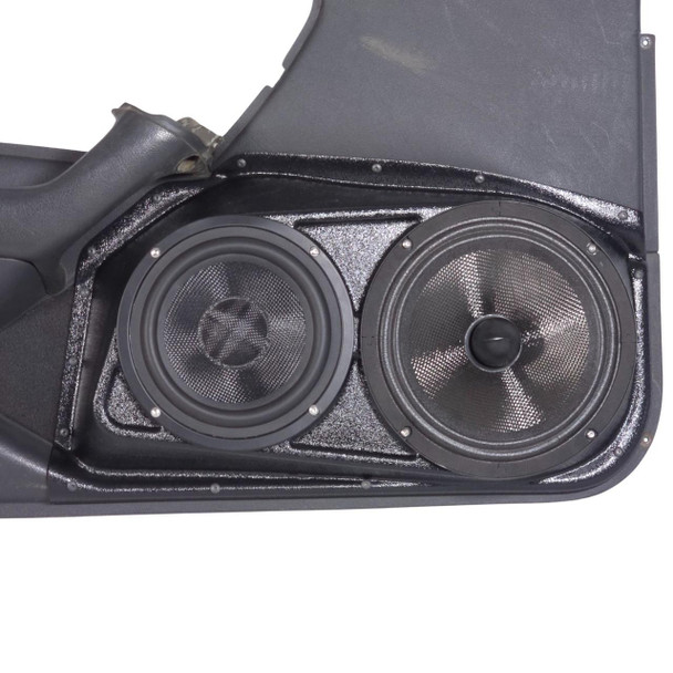  DOWN4SOUND PODS | 8" +  6.5" LOWER FRONT DOOR SPEAKER PODS FOR THE 1993-2002 CHEVROLET CAMARO 