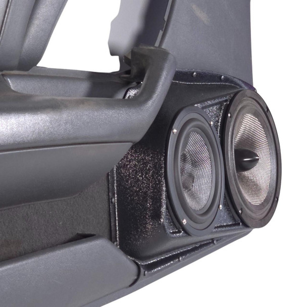  DOWN4SOUND PODS | 8" +  6.5" LOWER FRONT DOOR SPEAKER PODS FOR THE 1993-2002 CHEVROLET CAMARO 