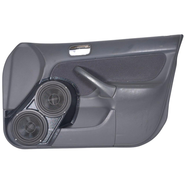  DOWN4SOUND PODS | DUAL 6.5" FRONT DOOR SPEAKER PODS FOR THE 1996-2000 HONDA CIVIC 4 DOOR 