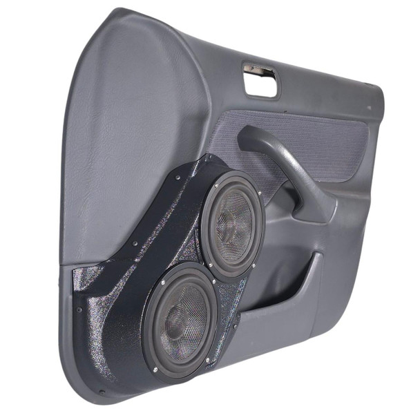  DOWN4SOUND PODS | DUAL 6.5" FRONT DOOR SPEAKER PODS FOR THE 1996-2000 HONDA CIVIC 4 DOOR 
