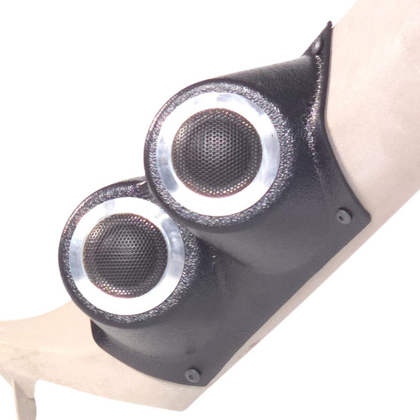  DOWN4SOUND PODS | DUAL 2" A-PILLAR SPEAKER PODS FOR THE 1996-2000 HONDA CIVIC 4 DOOR 