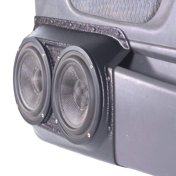  DOWN4SOUND PODS | DUAL 6.5" FRONT DOOR SPEAKER PODS FOR THE 1998-2004 NISSAN FRONTIER 