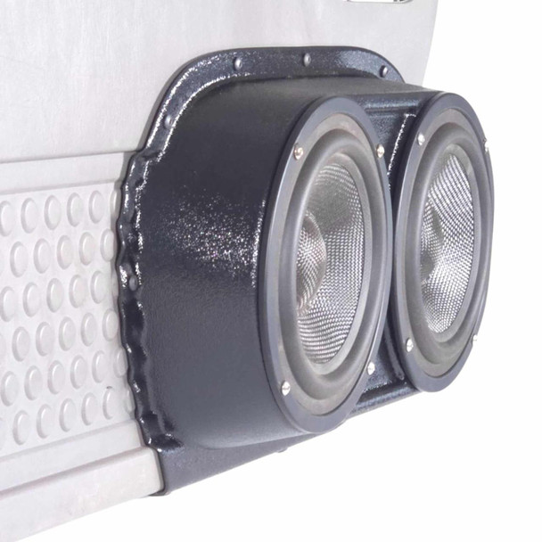  DOWN4SOUND PODS | DUAL 6.5" FRONT DOOR SPEAKER PODS FOR THE 1999-2007 FORD F-250/F-350/F-450/F-550 SUPER DUTY 