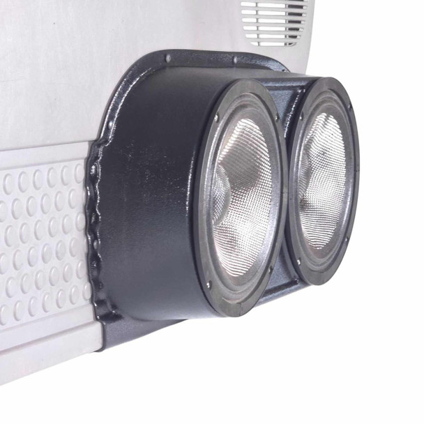  DOWN4SOUND PODS | DUAL 8" FRONT DOOR SPEAKER PODS FOR THE 1999-2007 FORD F-250/F-350/F-450/F-550 SUPER DUTY 