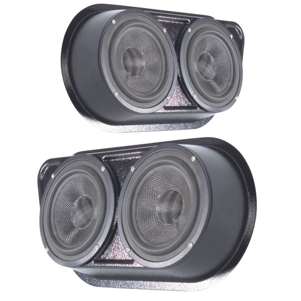  DOWN4SOUND PODS | DUAL 6.5" REV 2 UNIVERSAL SPEAKER PODS (PAIR) 