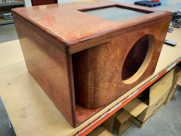 Single 10 Custom Kerf Ported Subwoofer Box HAND MADE IN THE USA