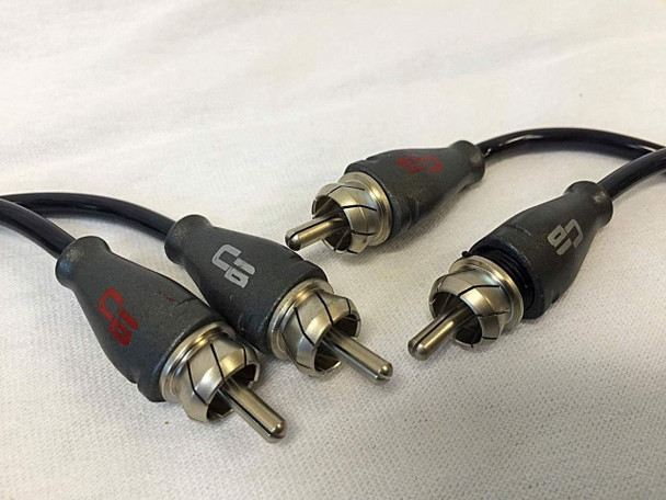 Certified Basshead 1.5 ft Certified Basshead RCAs