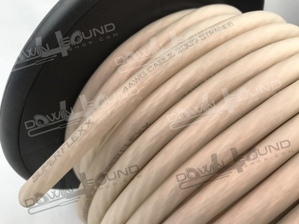 Certified Basshead 100ft 4 AWG CCA Wire Clear
