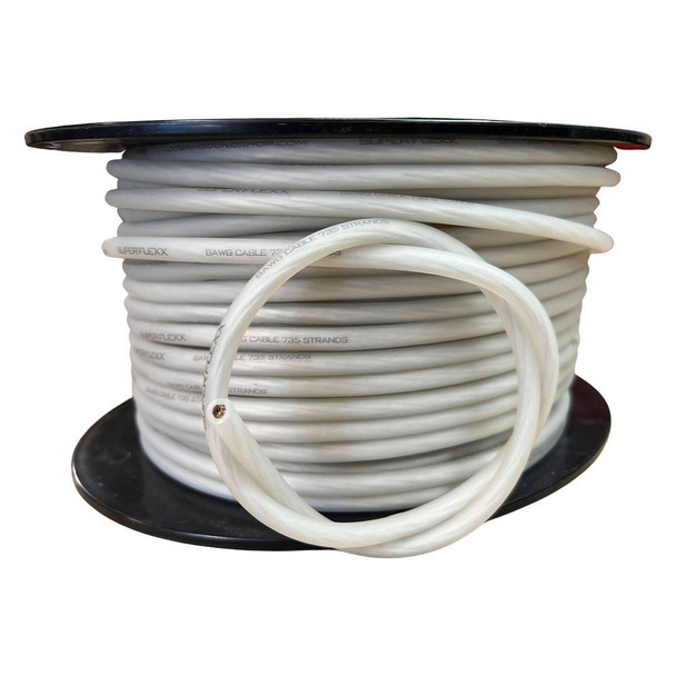 Down4Sound 8g Tinned OFC Wire CLEAR By the Foot