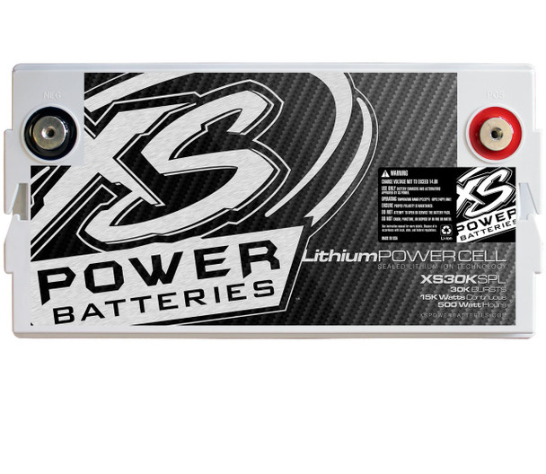 XS Power XS30KSPL - 12V Group 31 Lithium Ion, Max Power 30,000W, 40Ah, 500Wh, SPL Use Only