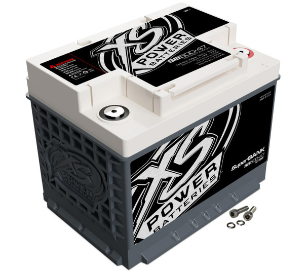 XS Power SB500-47 - 12V Super Capacitor Bank, Group 47, Max Power 4,000W, 500 Farad