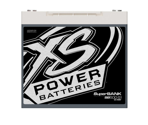 XS Power SB500-51 - 12V Super Capacitor Bank, Group 51, Max Power 4,000W, 500 Farad