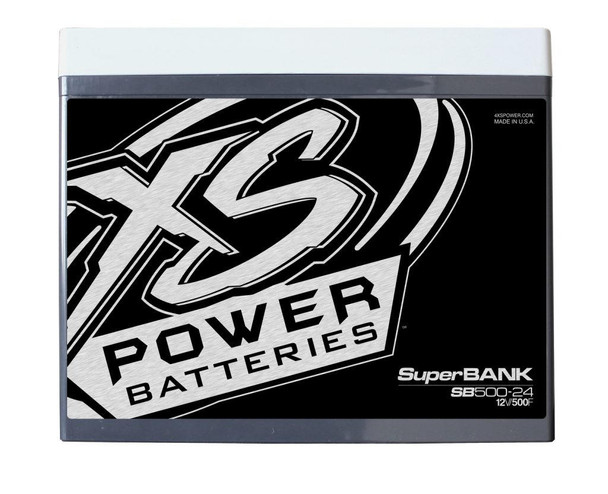 XS Power SB500-24 - 12V Super Capacitor Bank, Group 24, Max Power 4,000W, 500 Farad