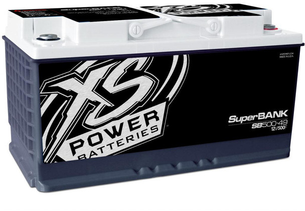 XS Power SB500-49 - 12V Super Capacitor Bank, Group 49, Max Power 4,000W, 500 Farad