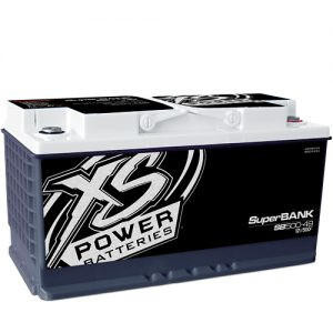 XS Power SB500-49 - 12V Super Capacitor Bank, Group 49, Max Power 4,000W, 500 Farad