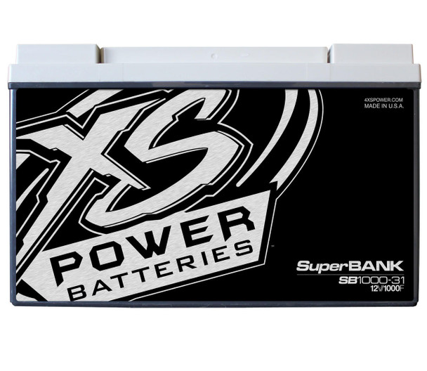 XS Power SB1000-31 - 12V Super Capacitor Bank, Group 31, Max Power 8,000W, 1,000 Farad