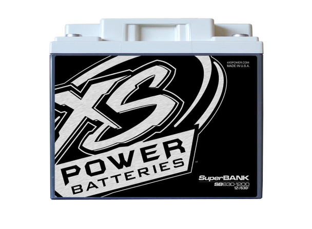 XS Power SB630-1200 - 12V Super Capacitor Bank, 1200 Style, Max Power 4,000W, 630 Farad