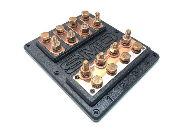 SMD Quad XL2 ANL Fuse Holder Copper