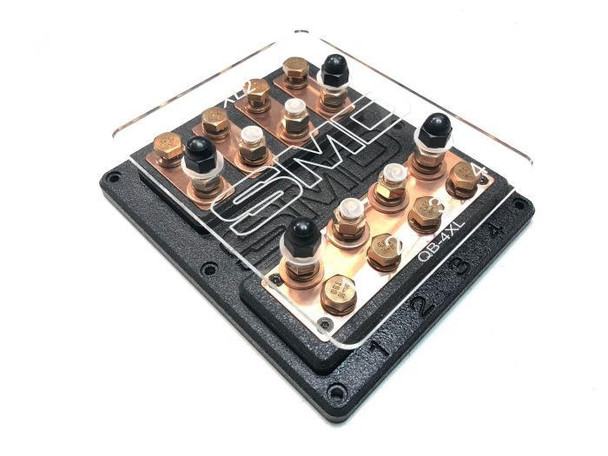 SMD Quad XL2 ANL Fuse Holder Copper