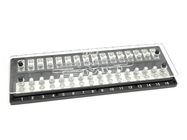  SMD | DISTRIBUTION BAR / 16 SLOT ANL FUSE BAR XL2 (25") (ALUMINUM) 