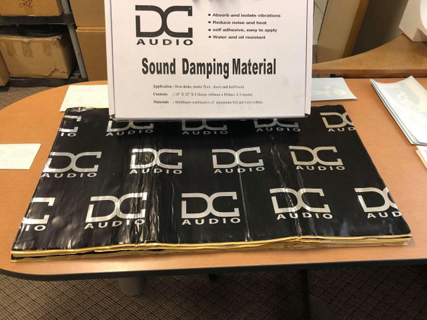 DC Audio Elite Mat 64 SF 18 18 x 32 BULK PACK