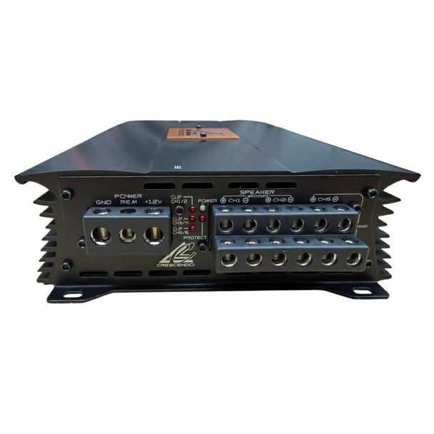  Crescendo Audio | SYMPHONY S6 | 6 CHANNEL AMPLIFIER | 1200W RMS 