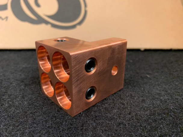 Certified Basshead COPPER or CERTIFIED BASSHEAD ALTERNATOR DISTRIBUTION BLOCK - QUAD