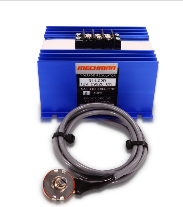 Adjustable External Regulator W/ 2 Pin Alt Harness Down4Sound Shop