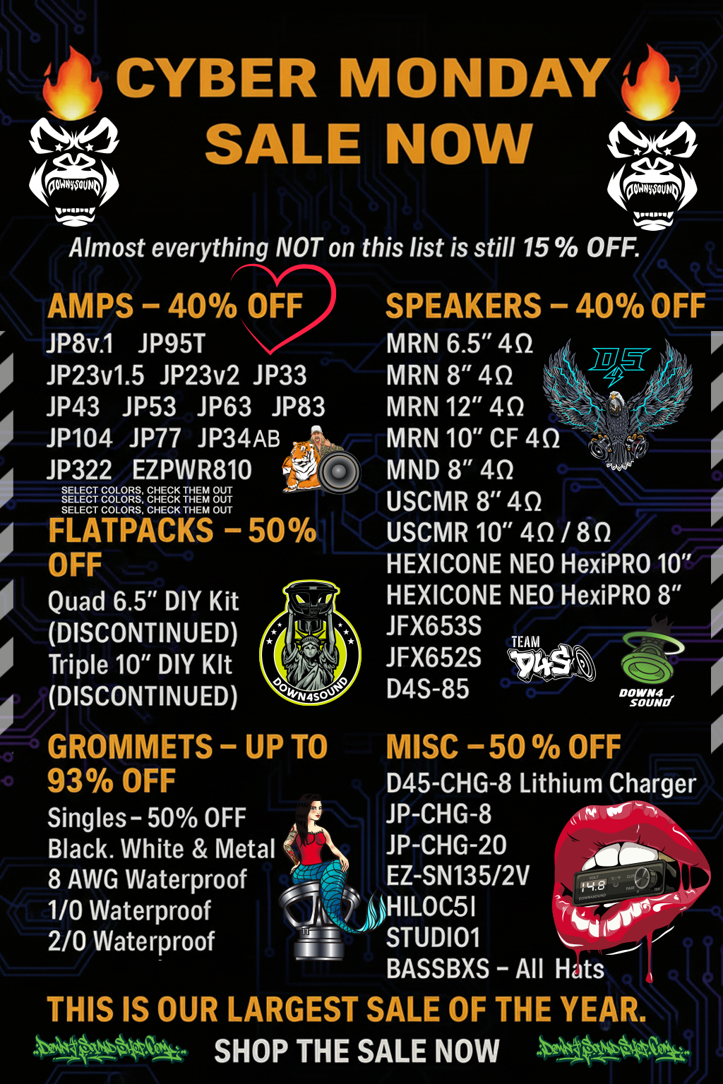 Down4Sound Products - Down4Sound Shop