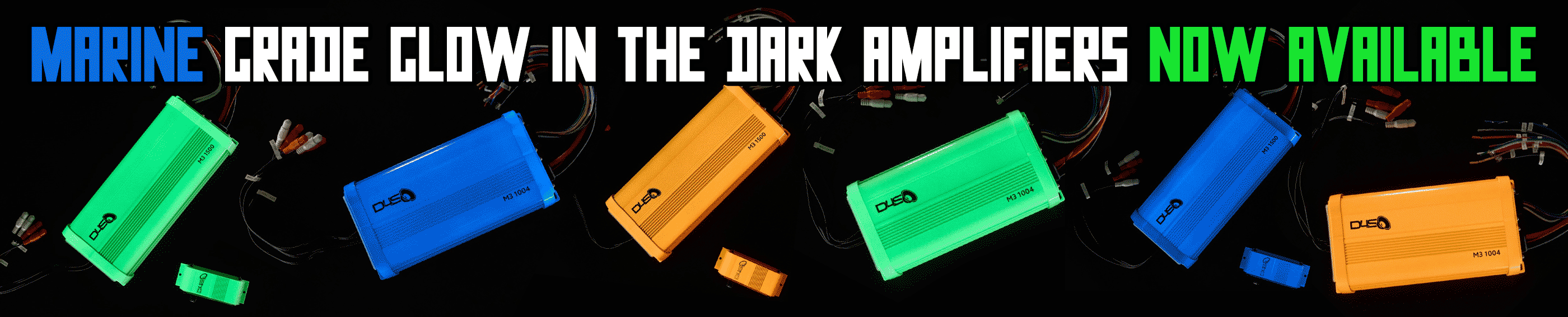 Marine audio amplifiers