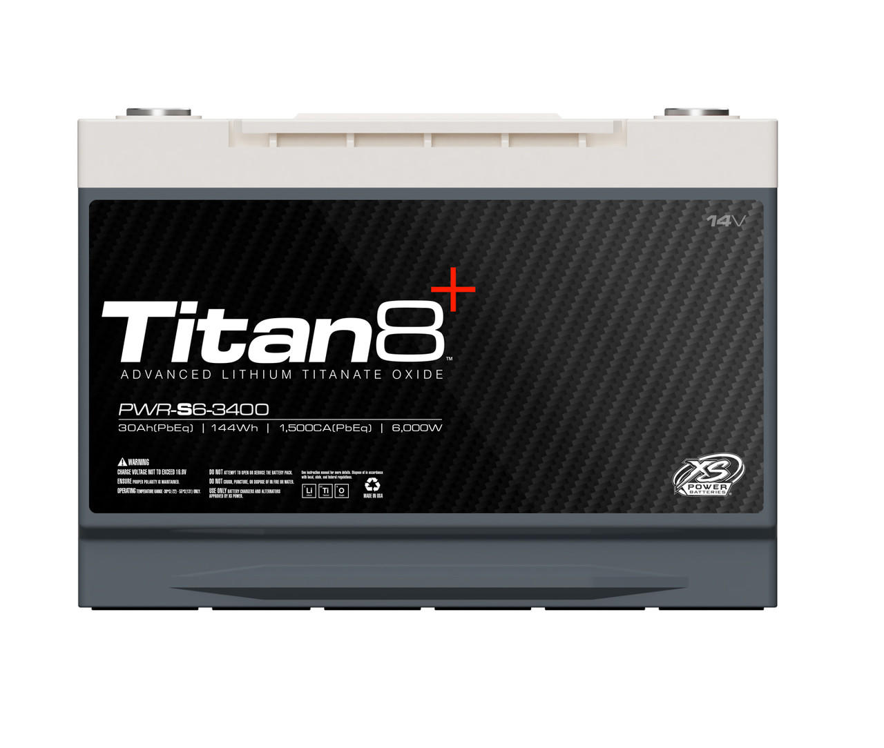 XS Power PWR-S6-3400 12V Lithium Battery