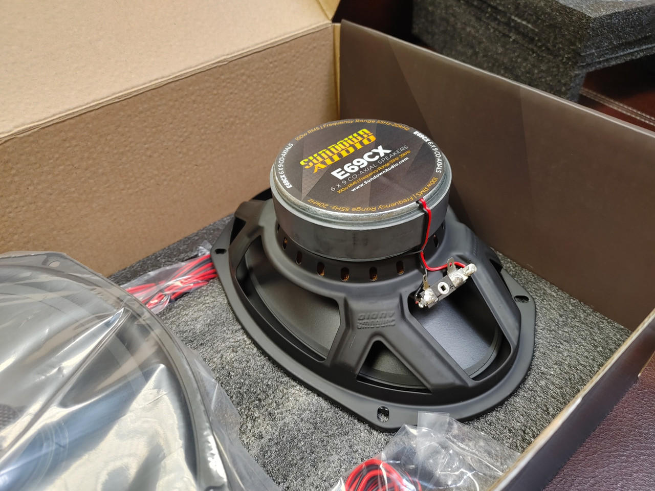 Sundown Audio E69CX - 100W RMS Coaxial speaker 4 OHM (PAIR