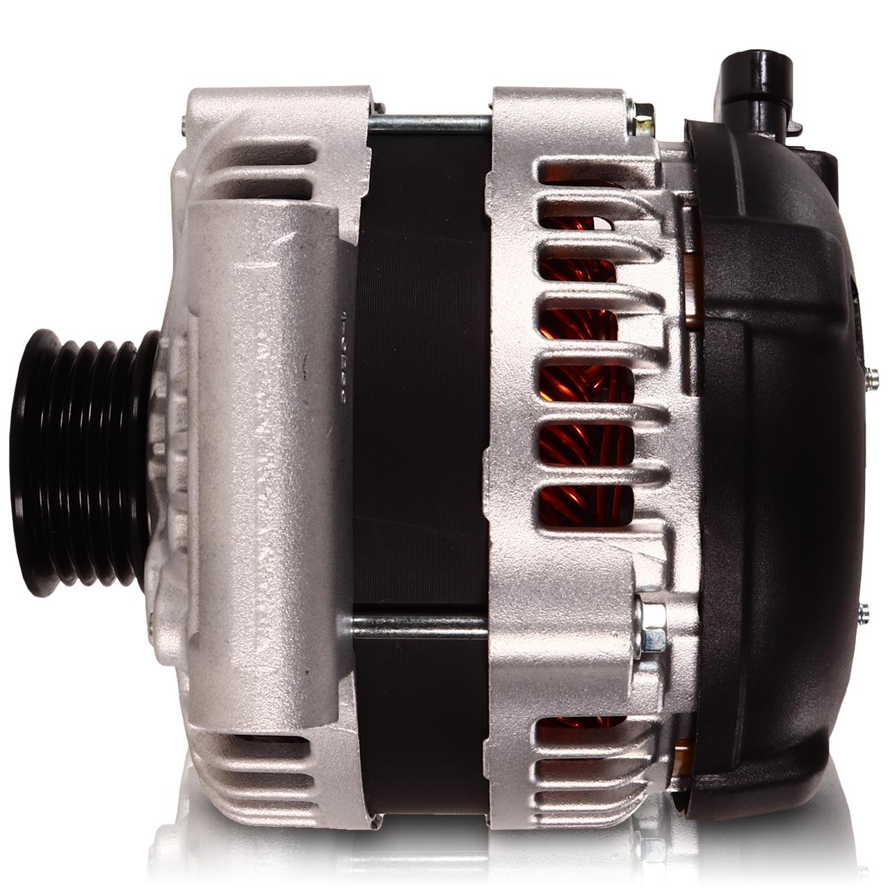 ②ﾒﾀﾞﾏｯﾁｬ 240 amp Alternator for GM Ecotec - Single Wire Turn On