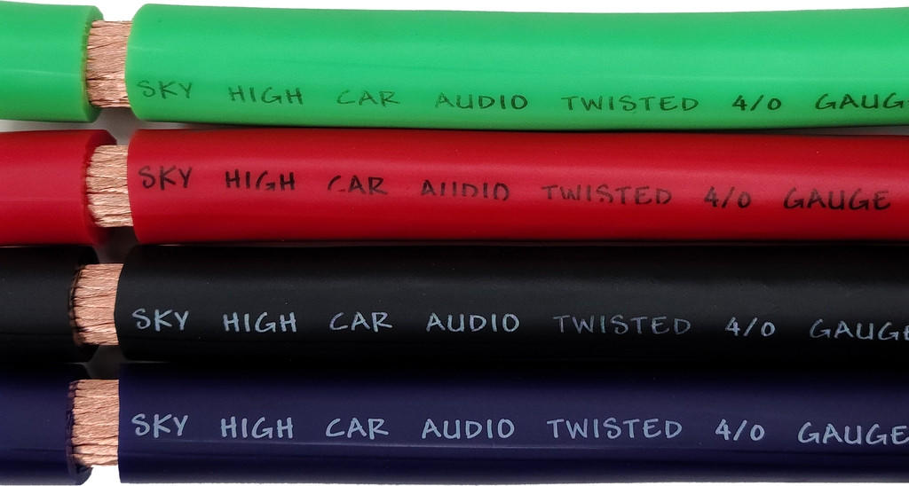 Sky High Car Audio OFC 4/0 XL Gauge - 25ft Coil - Down4Sound Shop