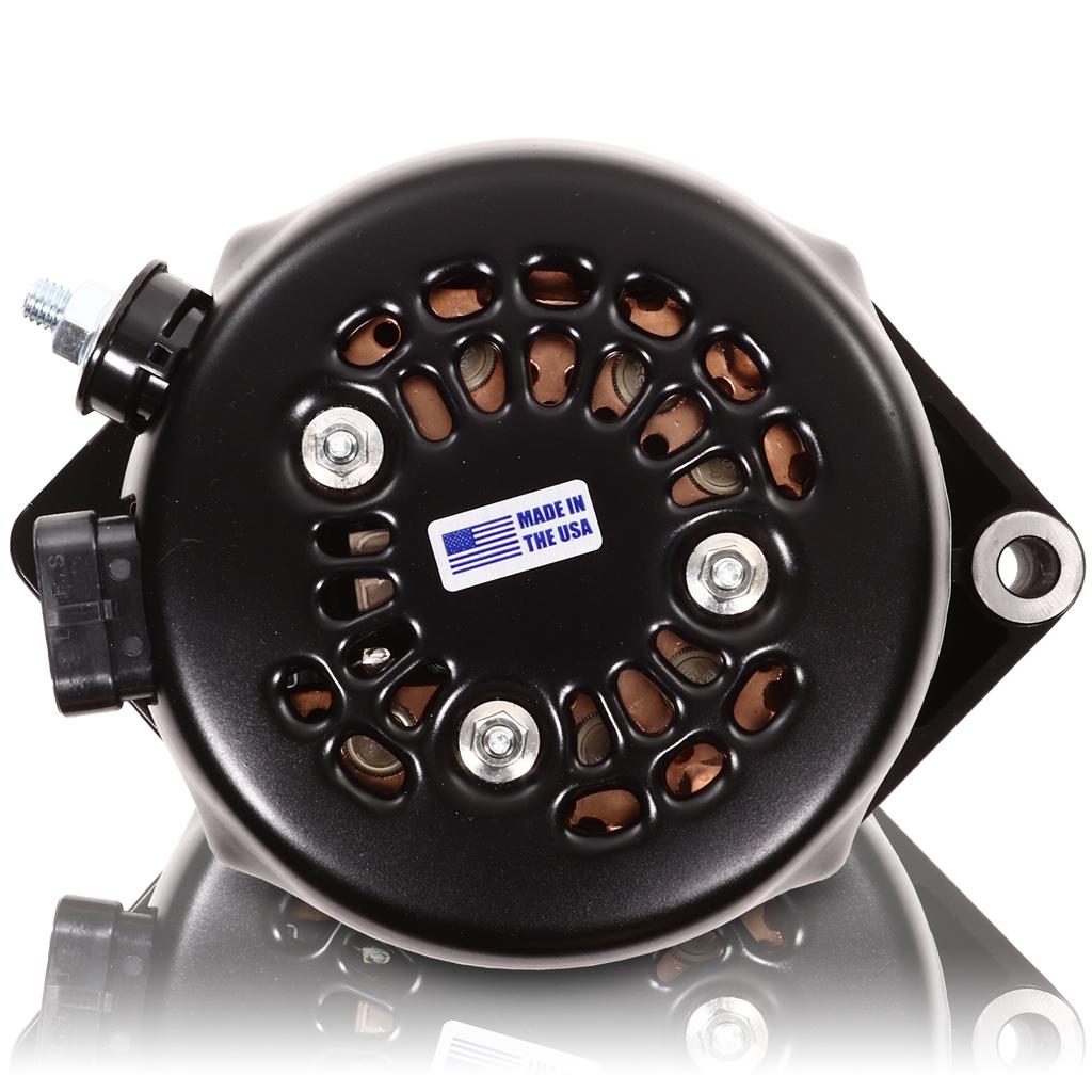 240 Amp Racing Alternator - BLACK - Down4Sound Shop