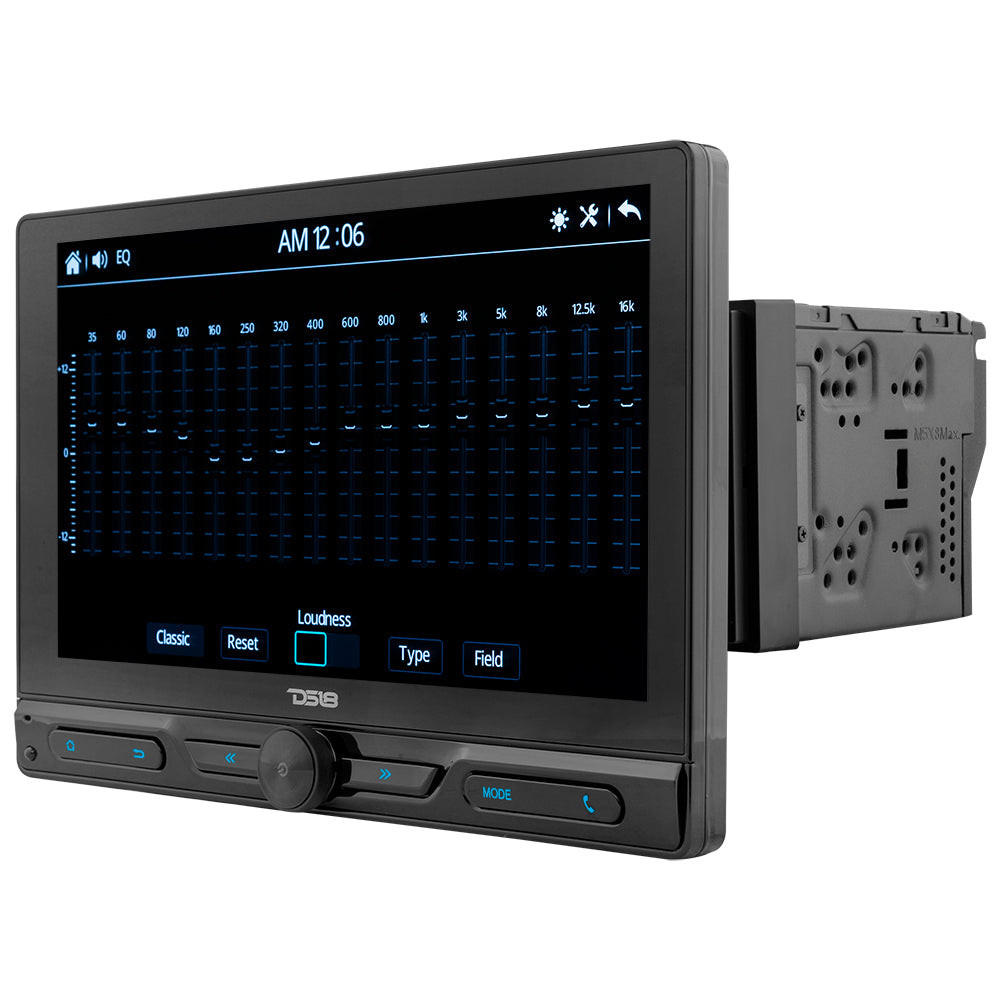DS18 DDX10.5ML 10.5” Single-Din Floating Display Multimedia