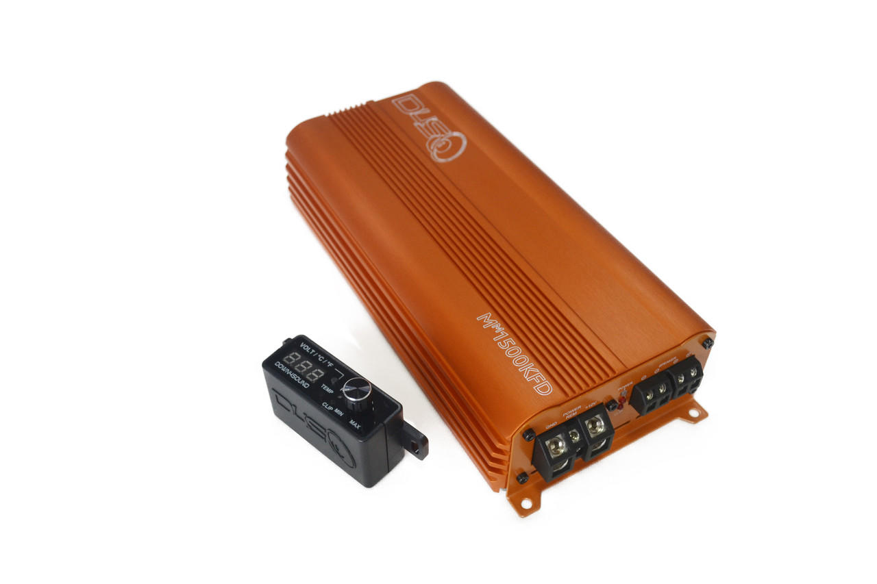 Down4Sound MM1500KFD (MINI MAXX) - ORANGE | 1500W RMS MINI FULL BRIDGE  AMPLIFIER